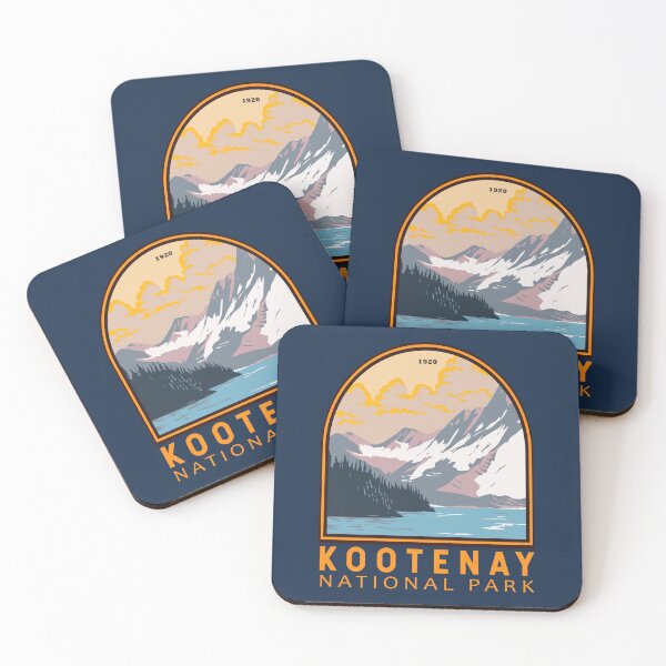 Item preview, Kootenay National Park Canada Vintage Emblem designed and sold by KrisSidDesigns.