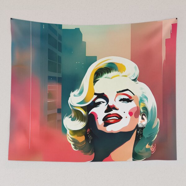 Item preview, Marilyn Monroe Art: Watercolor 2 designed and sold by OutofFocusShop.