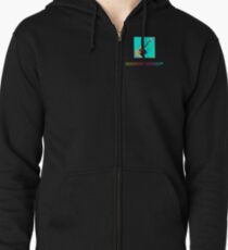 Graham Coxon signature guitar pixel art Zipped Hoodie