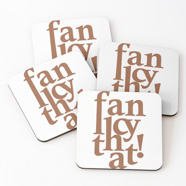 Item preview, Fancy that! Typographical art designed and sold by EditorArt.