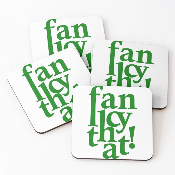 Item preview, Fancy that! Typographical art designed and sold by EditorArt.