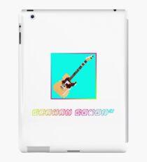 Graham Coxon signature guitar pixel art iPad Case/Skin