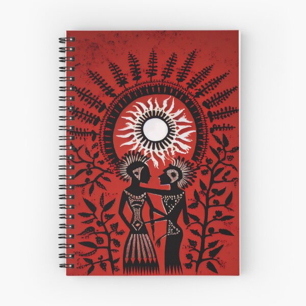 Item preview, Warli Love designed and sold by Banded-Canyon.