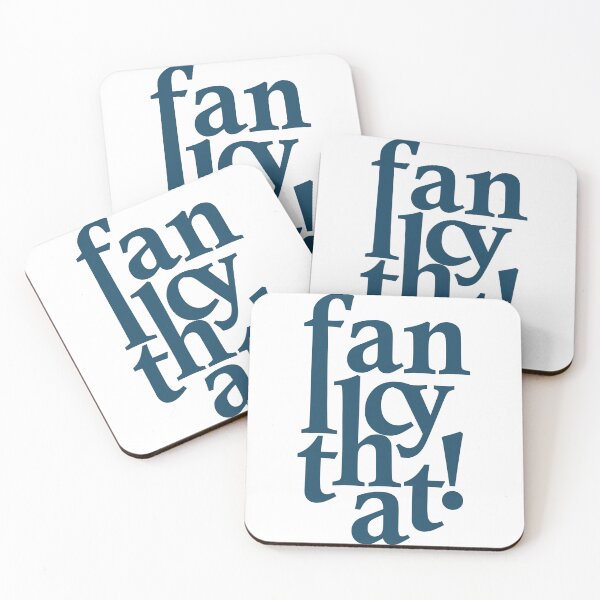 Item preview, Fancy that! Typographical art designed and sold by EditorArt.