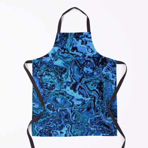 Item preview, Blue silk marble abstraction 11  designed and sold by Chi01.