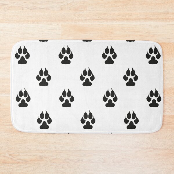Item preview, black dog paws designed and sold by andrew JOHNSEN.