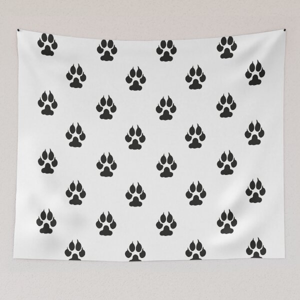 Item preview, black dog paws designed and sold by andrew JOHNSEN.