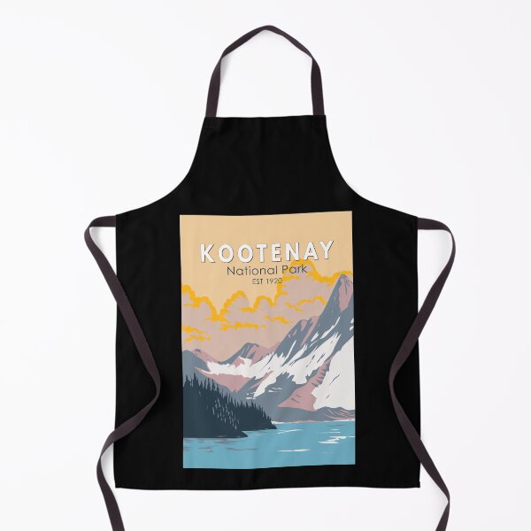 Item preview, Kootenay National Park Canada Travel Art Vintage designed and sold by KrisSidDesigns.