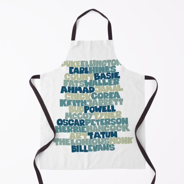 Item preview, Jazz Legends in Type: The Jazz Pianists designed and sold by Boogosh.