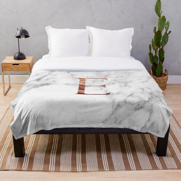 Item preview, Monogram rose marble E designed and sold by marbleco.