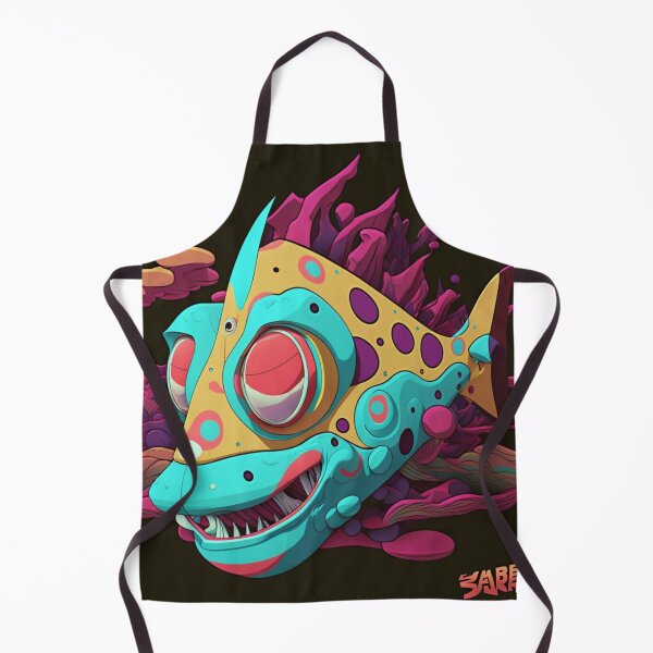 Item preview, Bruxish, the Colorful Psychic Fish in murky waters! designed and sold by Frocentric.