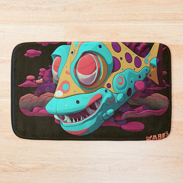 Item preview, Bruxish, the Colorful Psychic Fish in murky waters! designed and sold by Frocentric.