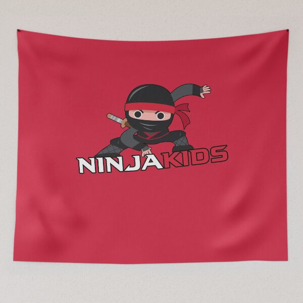Item preview, Red Ninja Lovers Ninja Japan Kids designed and sold by Berrygomes.