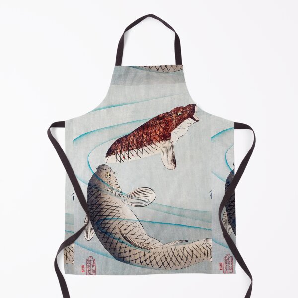 Item preview, 1/3 of "Six Carp Swimming Beneath Wisteria" (1889) Multi-Panel designed and sold by archifan.