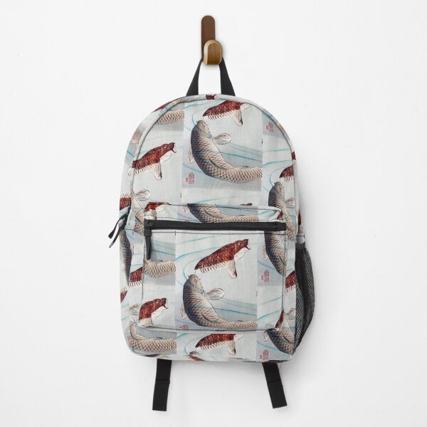 Item preview, 1/3 of "Six Carp Swimming Beneath Wisteria" (1889) Multi-Panel designed and sold by archifan.