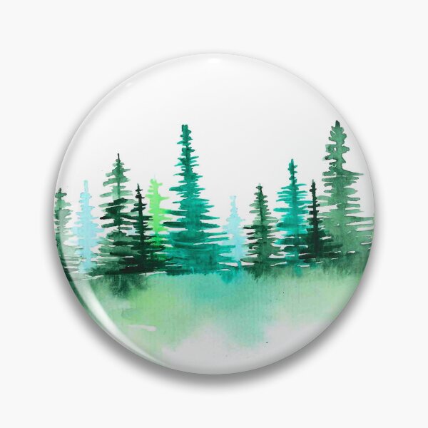 Item preview, Green trees designed and sold by Dia-Cheshire.