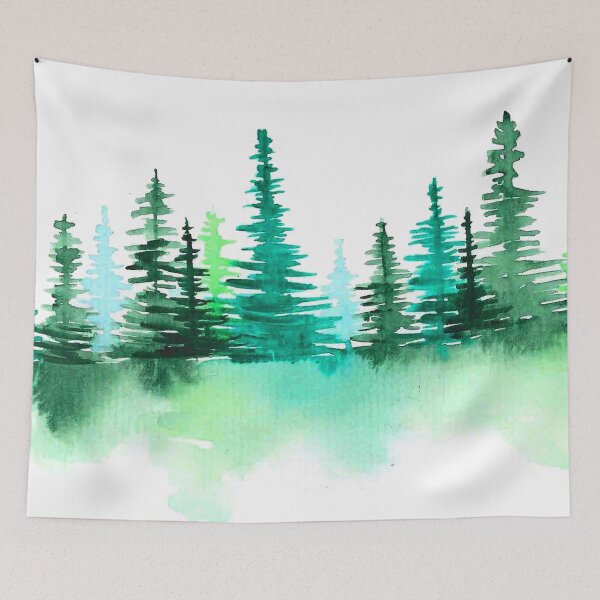 Item preview, Green trees designed and sold by Dia-Cheshire.
