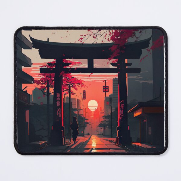 Item preview, Japanese landscape A5-U1 designed and sold by Artful-Venue.