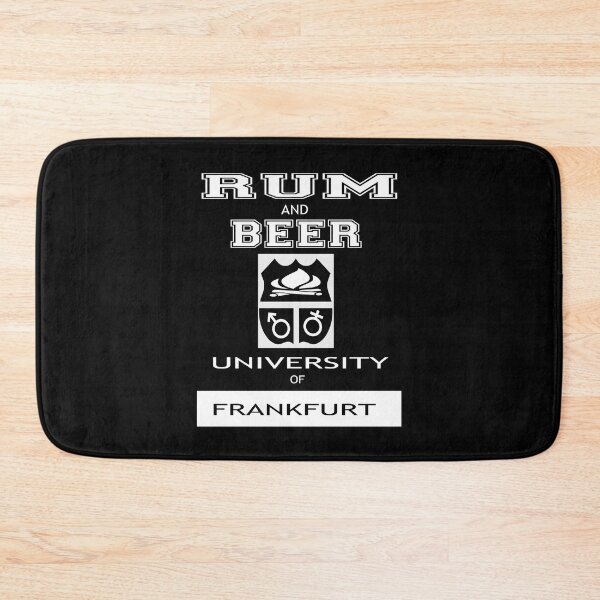 Artikelvorschau, Rum and Beer University (Frankfurt) entworfen und verkauft von porfysoundtrack.