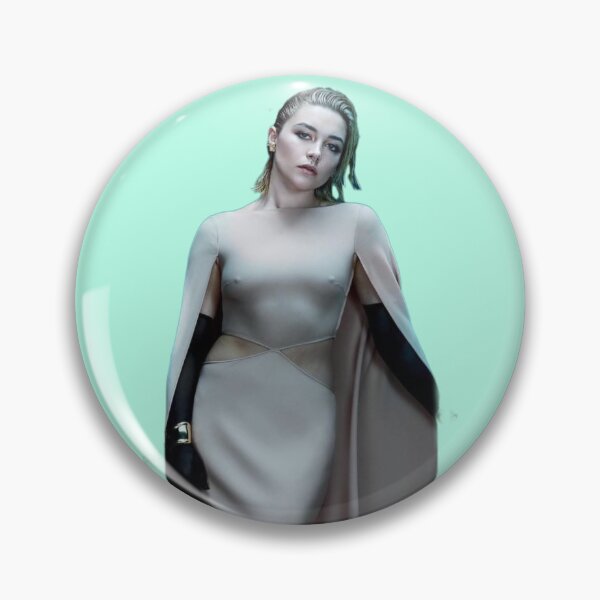 Item preview, Florence Pugh Vanity Fair Standing designed and sold by micks-.