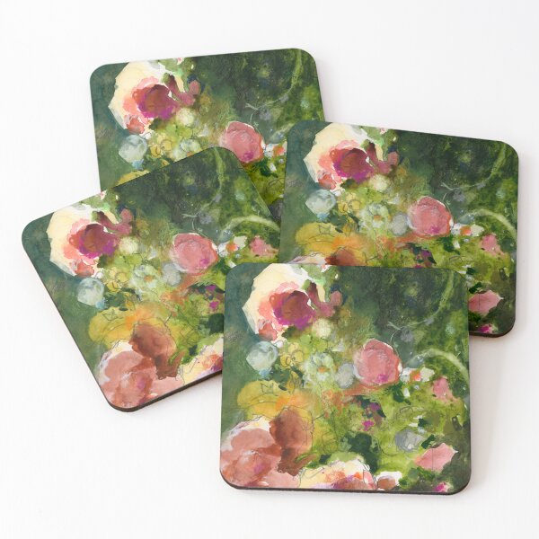 Item preview, Pink & Sienna Flowers designed and sold by ZiggyToes.