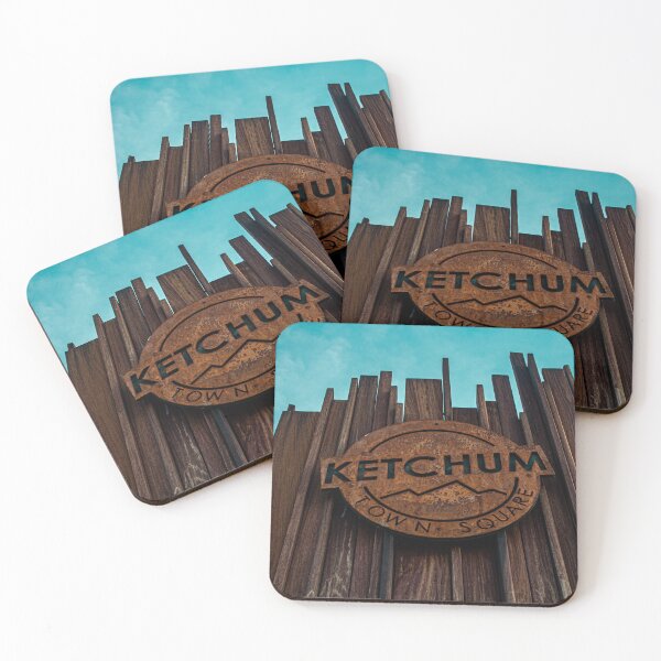 Item preview, Ketchum, Idaho panel in the town square. designed and sold by Mel Moreno.
