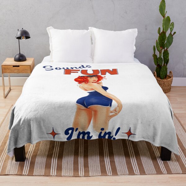 Item preview, Sounds Fun Im in! - Vintage retro sailor girl designed and sold by ElLocoMus.