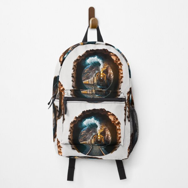 Item preview, Train Coming Out of Tunnel In Mountainous Western State designed and sold by Bleknervin.