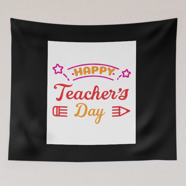 Artikelvorschau, GLÜCKLICHER LEHRERTAG entworfen und verkauft von SticerOcean.