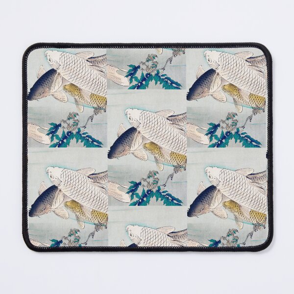 Item preview, 2/3 of "Six Carp Swimming Beneath Wisteria" (1889) Multi-Panel designed and sold by archifan.