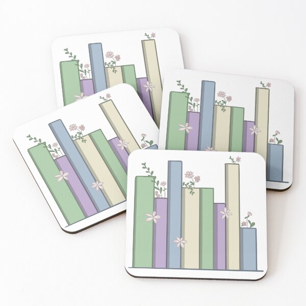 Item preview, Books with flowers designed and sold by jess-createss.