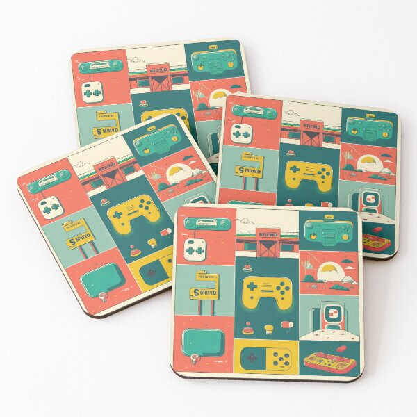 Item preview, Video Games Retro Pattern Design designed and sold by aiko-art.