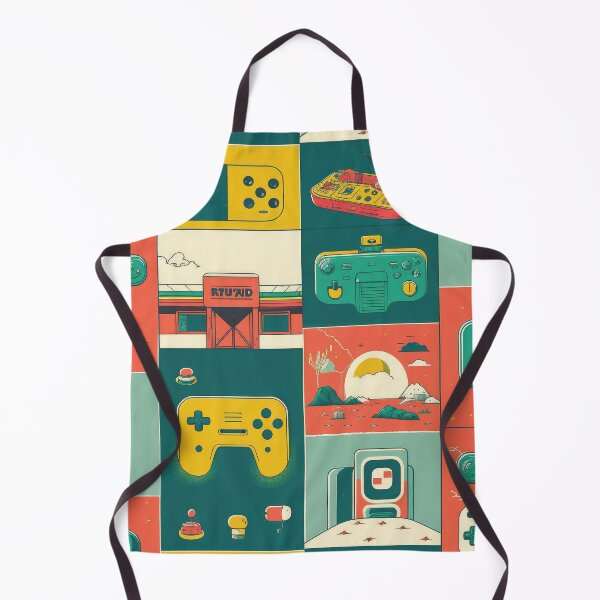 Item preview, Video Games Retro Pattern Design designed and sold by aiko-art.