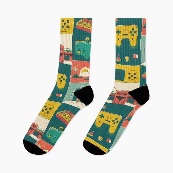 Item preview, Video Games Retro Pattern Design designed and sold by aiko-art.