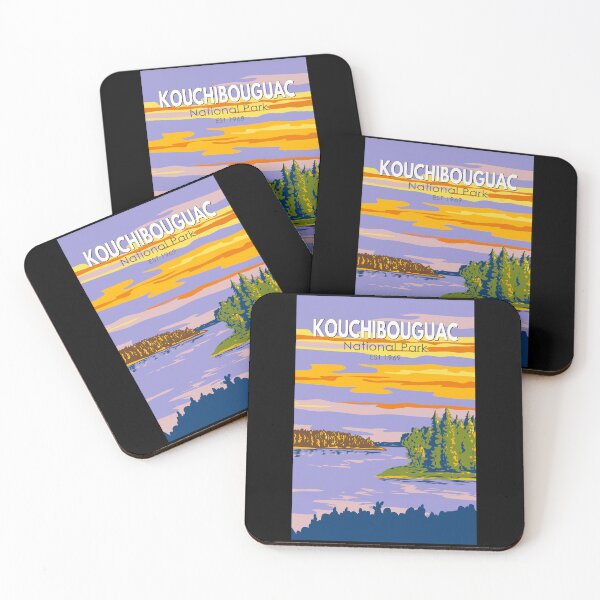 Item preview, Kouchibouguac National Park Travel Art Vintage designed and sold by KrisSidDesigns.