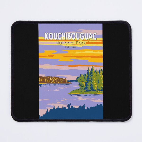 Item preview, Kouchibouguac National Park Travel Art Vintage designed and sold by KrisSidDesigns.