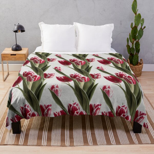 Item preview, Tulip Pattern in Red designed and sold by DeltaV-Art.