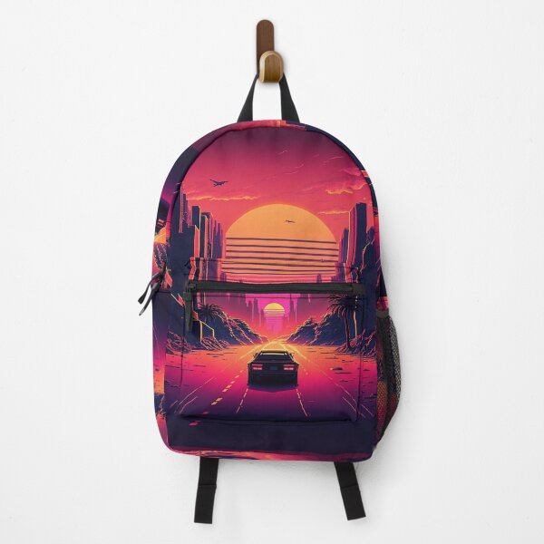 Item preview, 80s Synthwave Sunset #2 designed and sold by RESToRAPTOR.