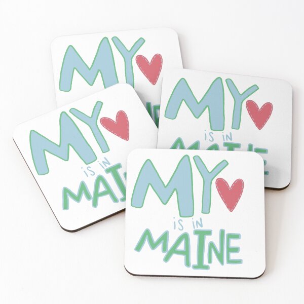 Item preview, My Heart is in Maine designed and sold by sbrunken.