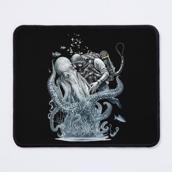 Item preview, Scubadiving with Octopus designed and sold by AiInker.