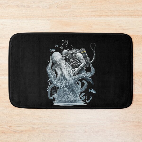 Item preview, Scubadiving with Octopus designed and sold by AiInker.