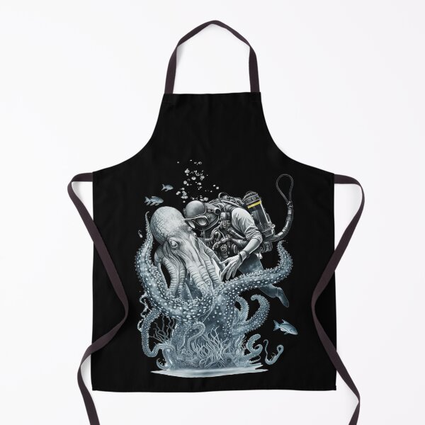 Item preview, Scubadiving with Octopus designed and sold by AiInker.