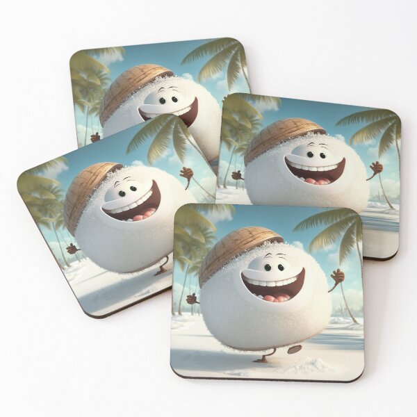 Item preview, Happy Coconut - Natural Flavor, holiday designed and sold by zzibel.