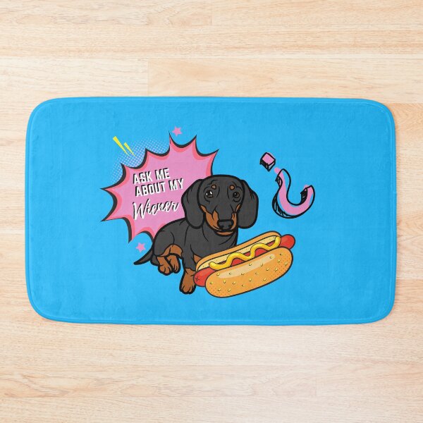 Item preview, Ask Me About My Wiener (dachshund) designed and sold by BuckWildDesigns.