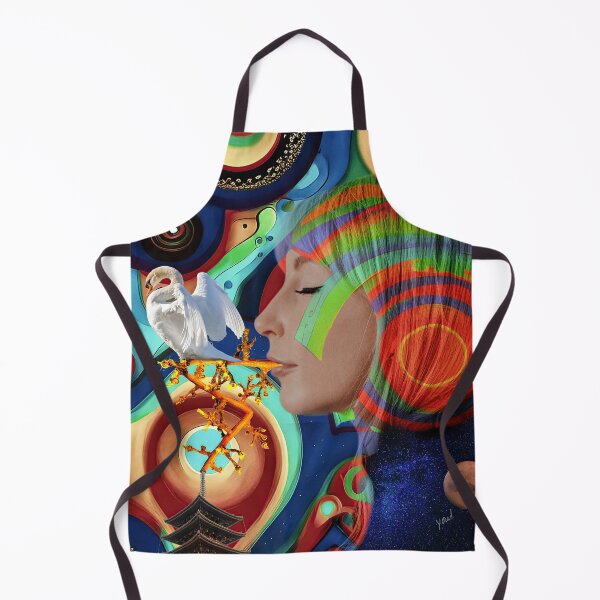 Item preview, "Swan Dream" Digital Collage Art designed and sold by Raven’s Wing Studio.