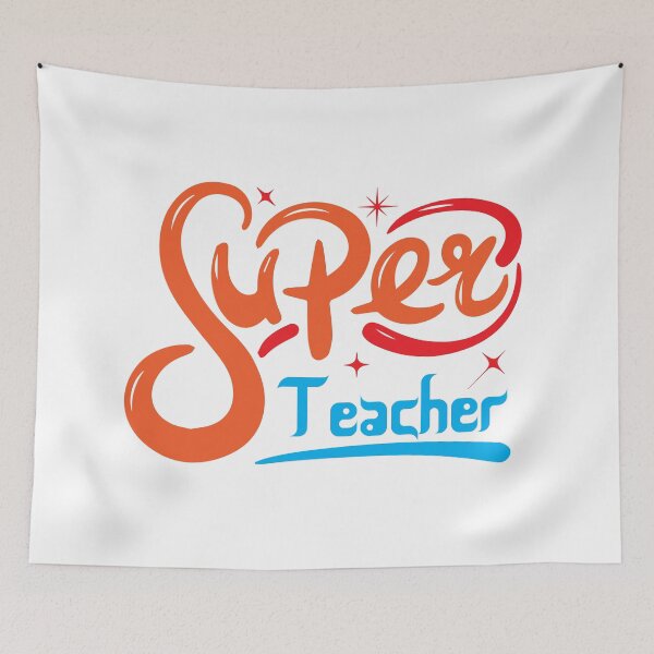 Item preview, SUPER TEACHER designed and sold by SticerOcean.