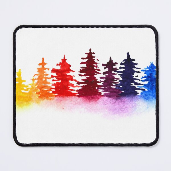 Item preview, Colorful trees designed and sold by Dia-Cheshire.