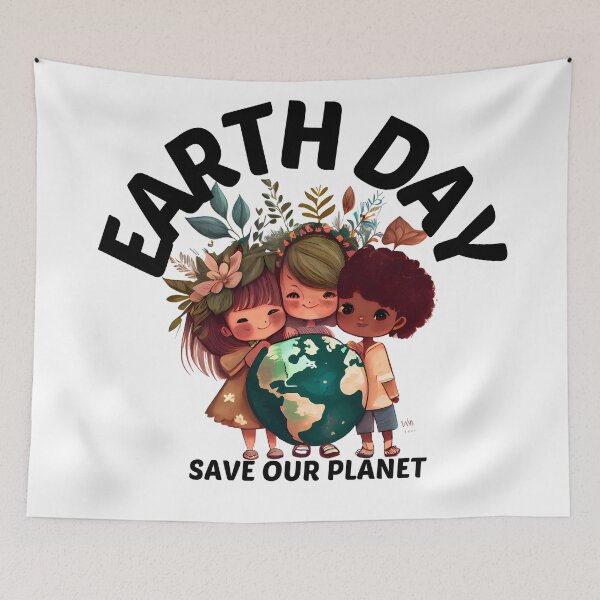 Item preview, EARTH DAY: Save Our Planet designed and sold by MTJ-Mushrooms.