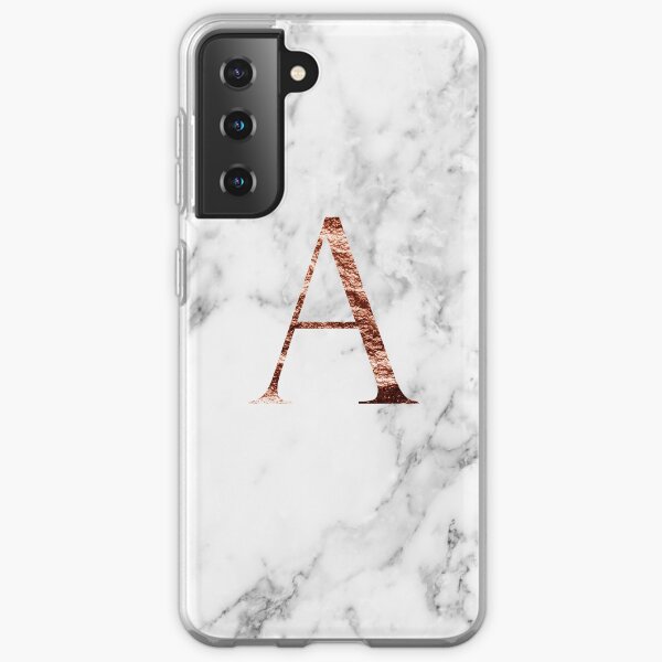 Monogram rose marble A Samsung Galaxy Soft Case