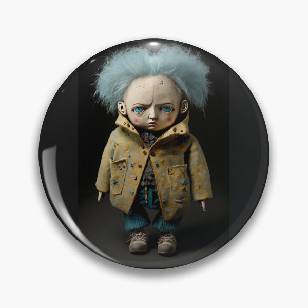 Item preview, Evil doll rag doll designed and sold by G-M-Designs.